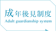 成年後見制度 Adult guardianship system