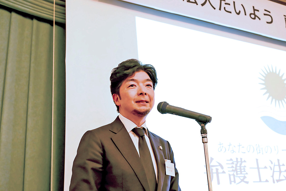 吉村代表の挨拶